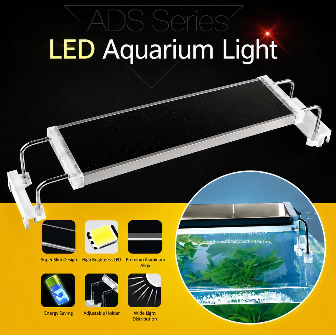 SunSun ADP-900C Fish Tank LED Light