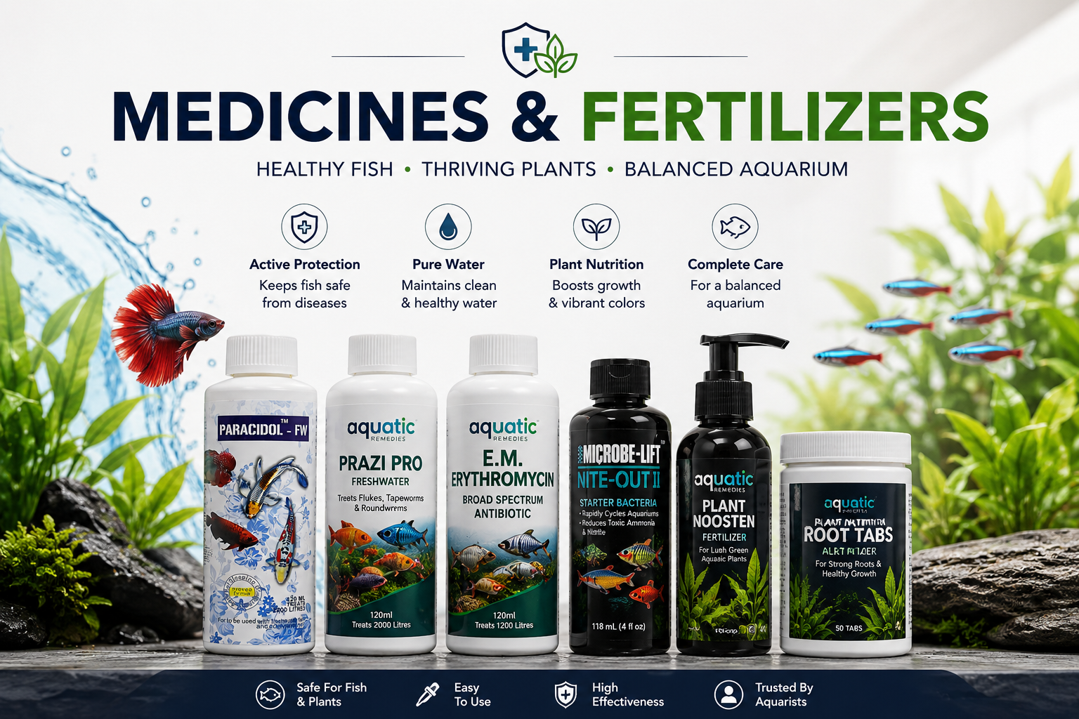 Medicines and fertilizers