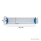Blue pet BR-50 Bracket Adjustable Aquarium Light