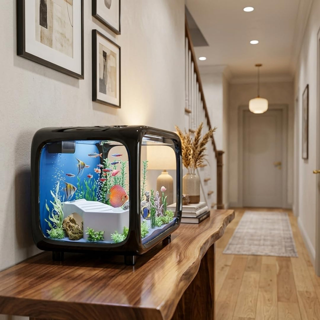 Bluepet TP-40TV Retro TV Style Aquarium