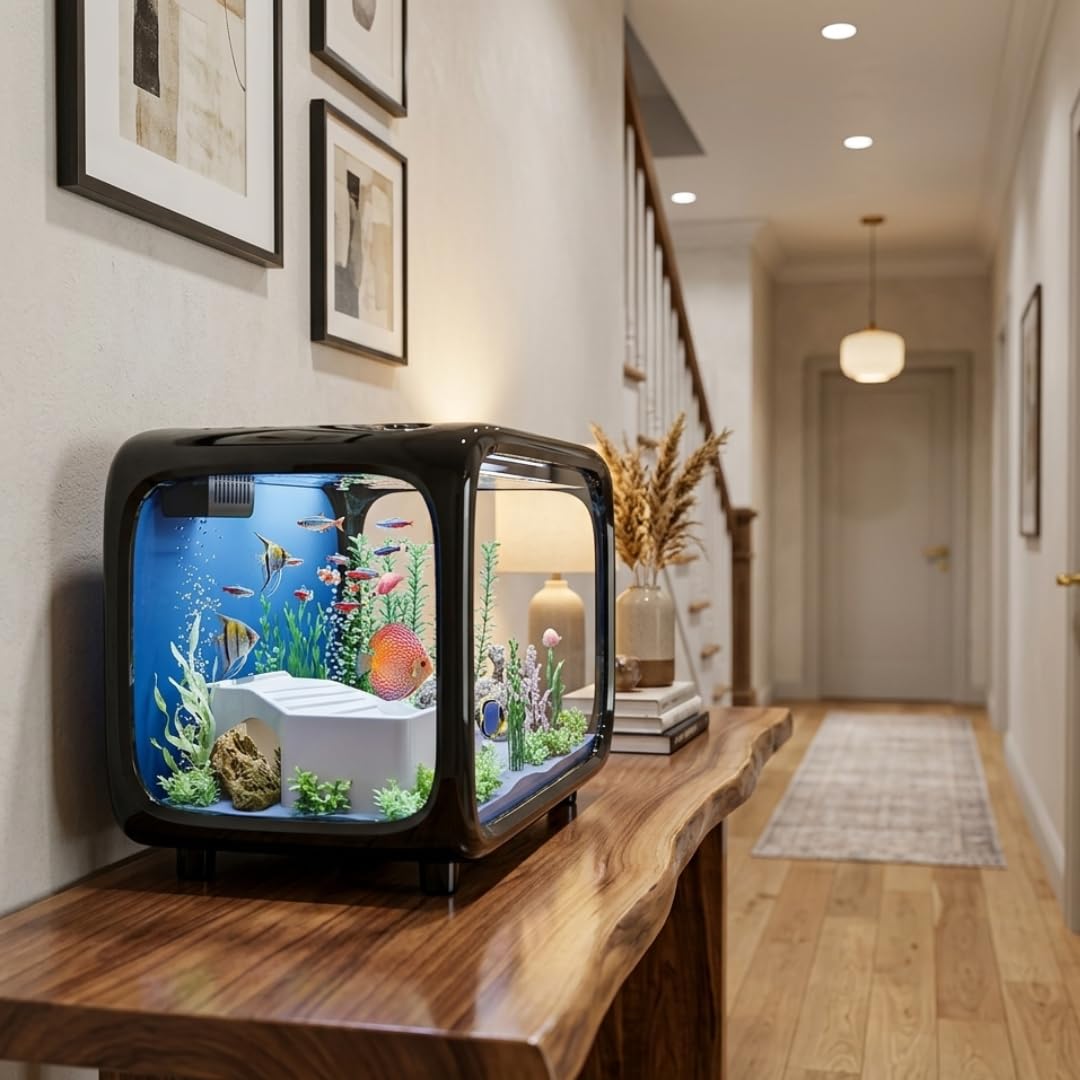 Bluepet TP-40TV Retro TV Style Aquarium