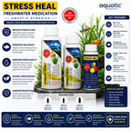 Aquatic Remedies Stress Heal – Stress Relief & Water Conditioner for Aquarium Fish
