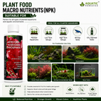 Aquatic Plant Food – Nitrogen Potassium Phosphate (NPK) Liquid Fertilizer