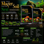 Master Soil Next 8L – Premium Aquarium Substrate for Planted Tanks & Shrimp Aquariums