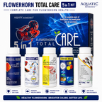 Aquatic Remedies Flowerhorn Total Care 5 in 1 Kit | Complete Health & Disease Treatment Pack