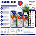 Aquatic Remedies General Cure | Freshwater Fish Medication | Anti White Spot (Ich), Fungal, Bacterial & Parasitic Treatment