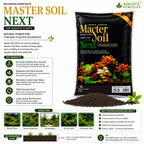 Master Soil Next 8L – Premium Aquarium Substrate for Planted Tanks & Shrimp Aquariums