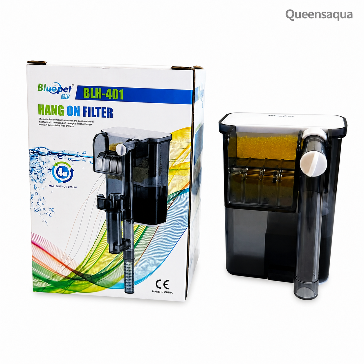 Blue Pet BLH-401 Aquarium Hang-On Filter 4W – 250L/H
