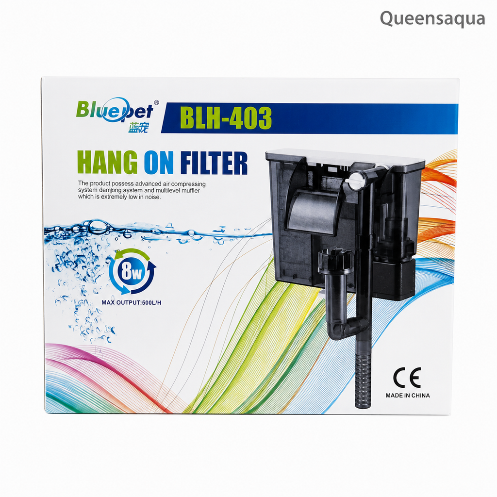 Blue Pet BLH-403 Aquarium Hang-On Filter 8W – 500L/H