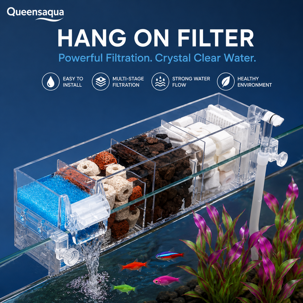 Blue Pet BL-773W Multi-Section Bio Top Filter 10W 700L/H