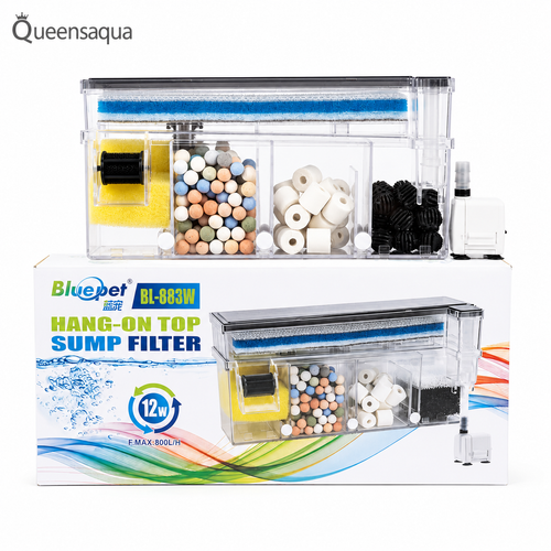 Blue Pet BL-883W Hang-On Top Sump Filter 12W 800L/H