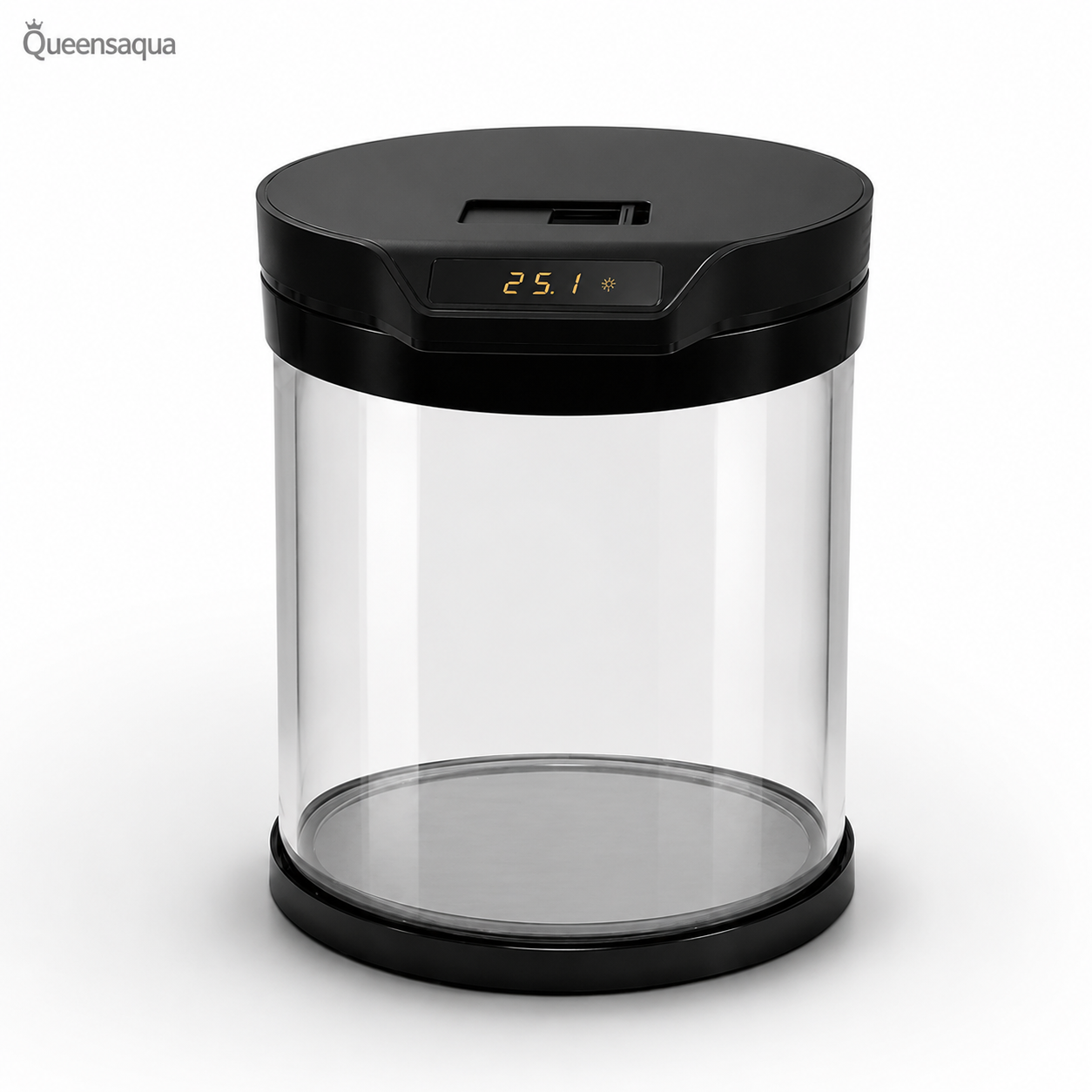 Blue Pet Q7 Cylindrical Aquarium with Built-In Filter