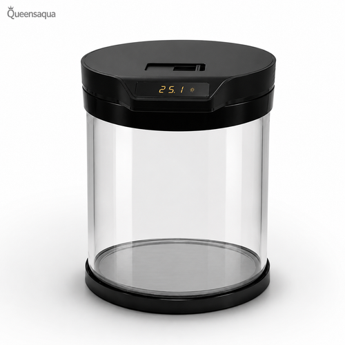 Blue Pet Q6 Cylindrical Aquarium with Built-In Filter
