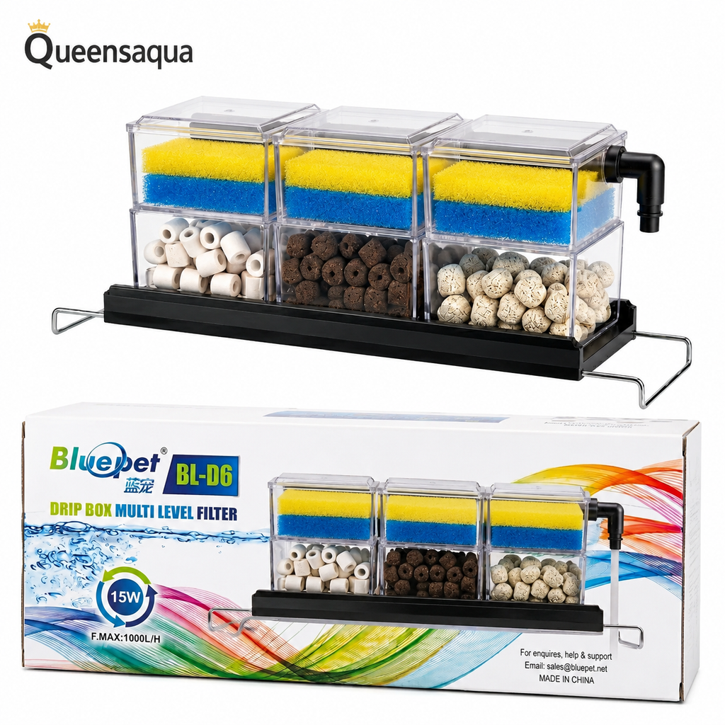 Blue Pet BL-D6 Drip Box Multi-Level Filter 15W 1000L/H