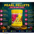 Pearl Pellets All in One Optimus Fish Food | Complete Nutrition for Aquarium Fish