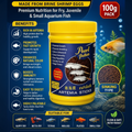 Pearl Pellets Artemia Sticks 100g | Premium Brine Shrimp Fish Food