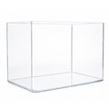 1 Feet Curved Glass Aquarium – 30cm Seamless Fish Tank