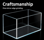 1.15 Feet Curved Glass Aquarium – 35cm Seamless Fish Tank