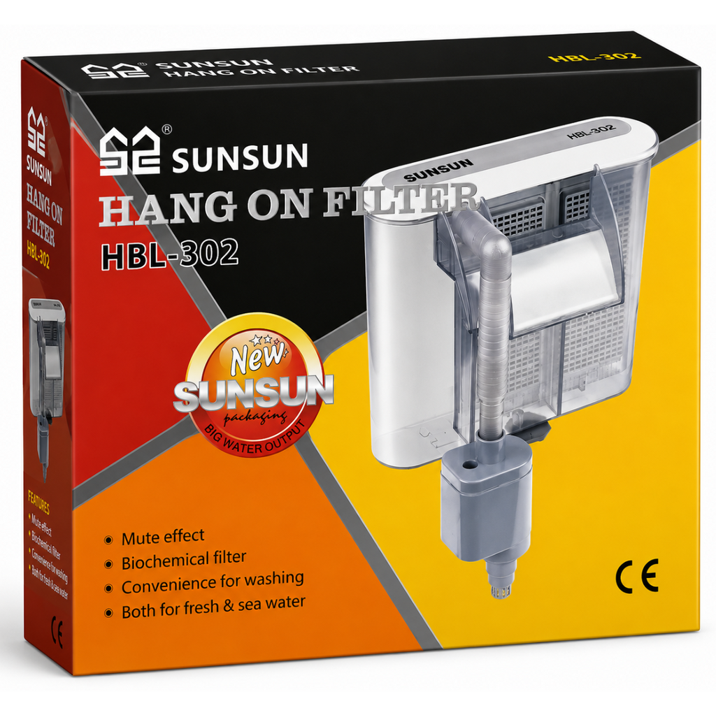 Sun Sun HBL 302 Aquarium hang on back filter