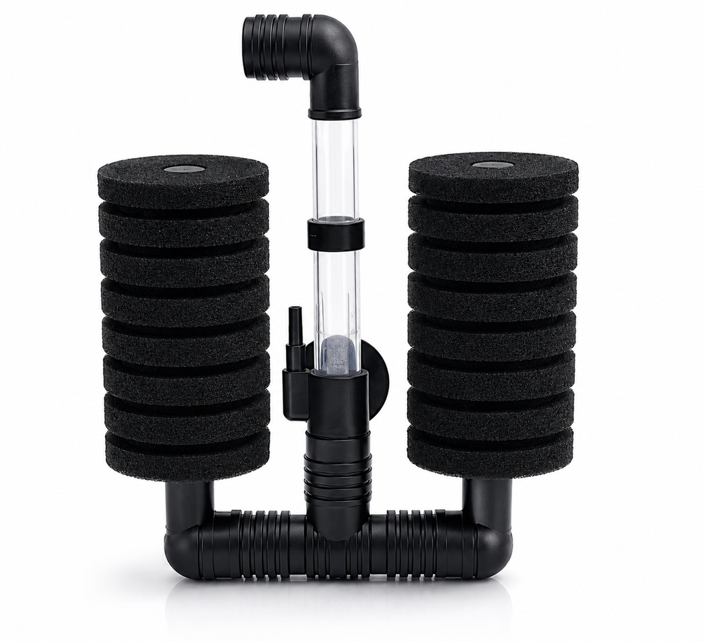 XY-2831 Aquarium Sponge Filter – Double Sponge Filtration
