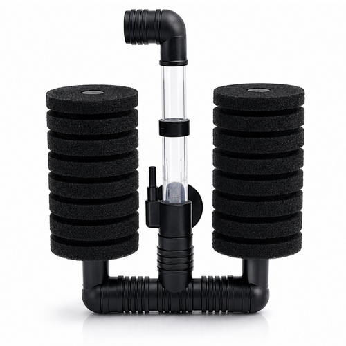 XY-2831 Aquarium Sponge Filter – Double Sponge Filtration