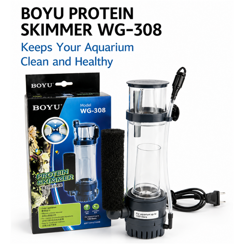 Boyu WG-308 Nano Protein Skimmer - For 120L Reef Tanks