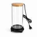 BluePet TP-10 Cylindrical Aquarium – Ultra-Clear 4K View (23cm)