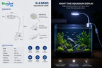 Bluepet N-6 Nano Aquarium LED Lamp | 2.5W Clip-On LED Light for Nano Aquariums