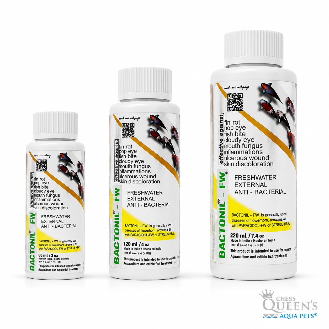 Aquatic Remedies Bactonil FW – Anti Bacterial Medication for Freshwater Aquarium Fish