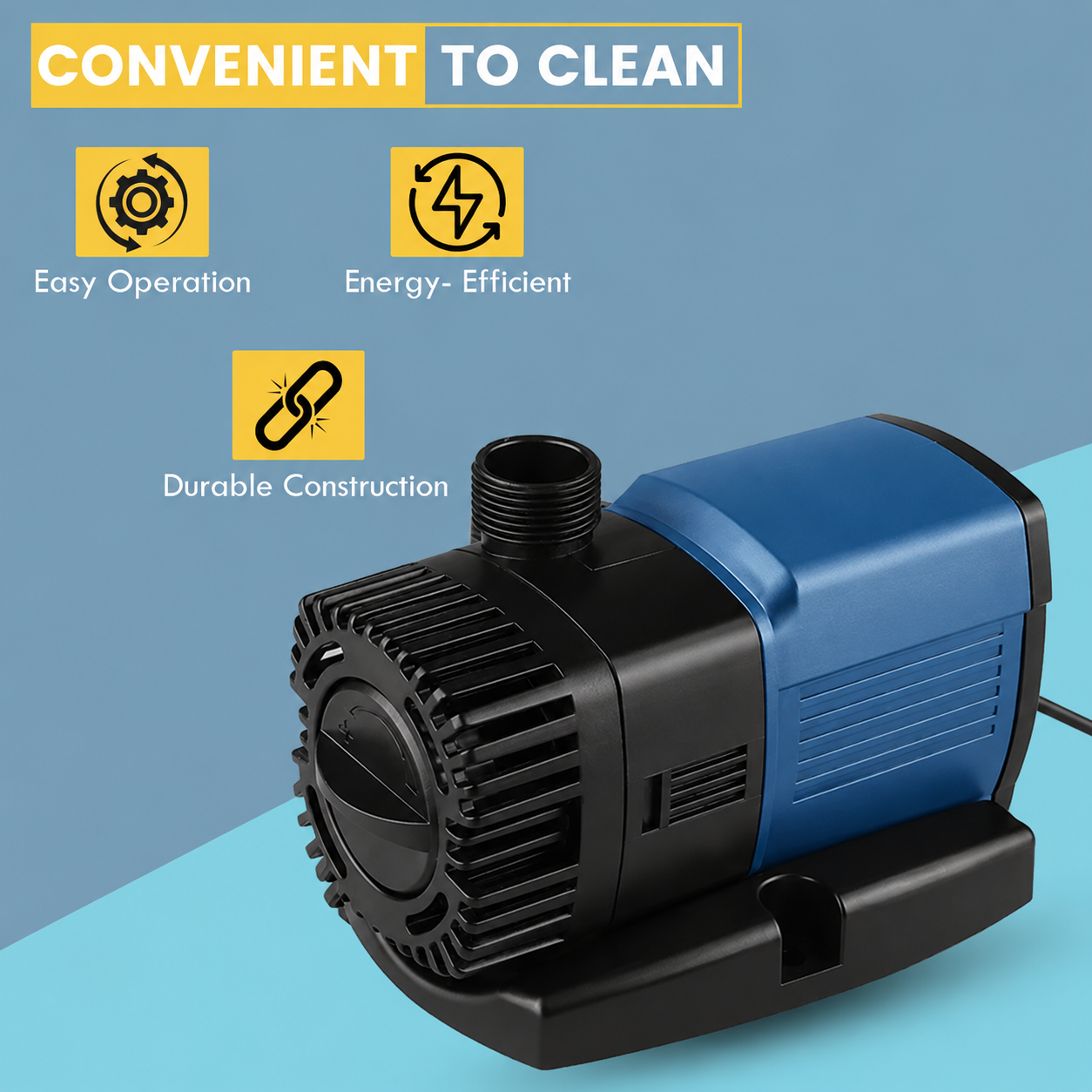 SunSun JTP-3500 Return Pump - 3500L/H Energy Saving Pump