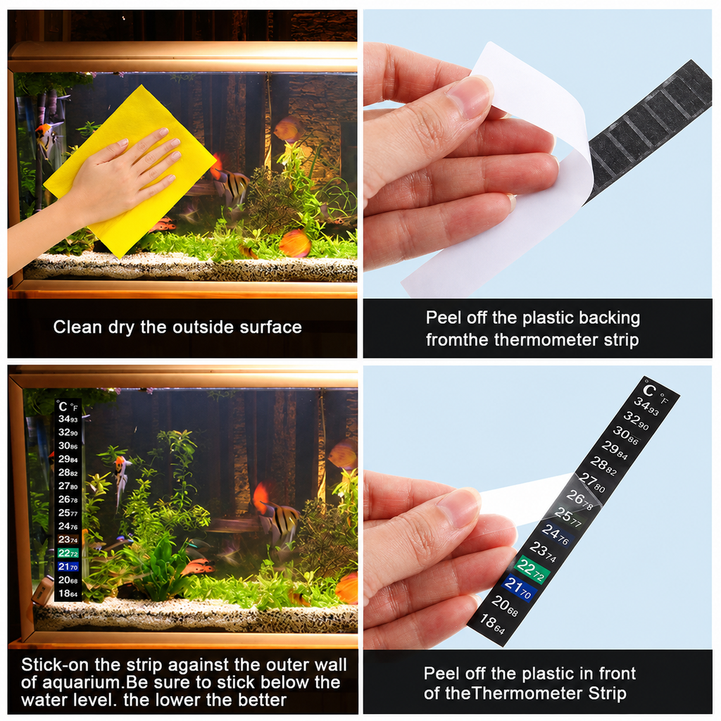 Boyu BT-05 Digital Aquarium Thermometer - Wireless Sticker