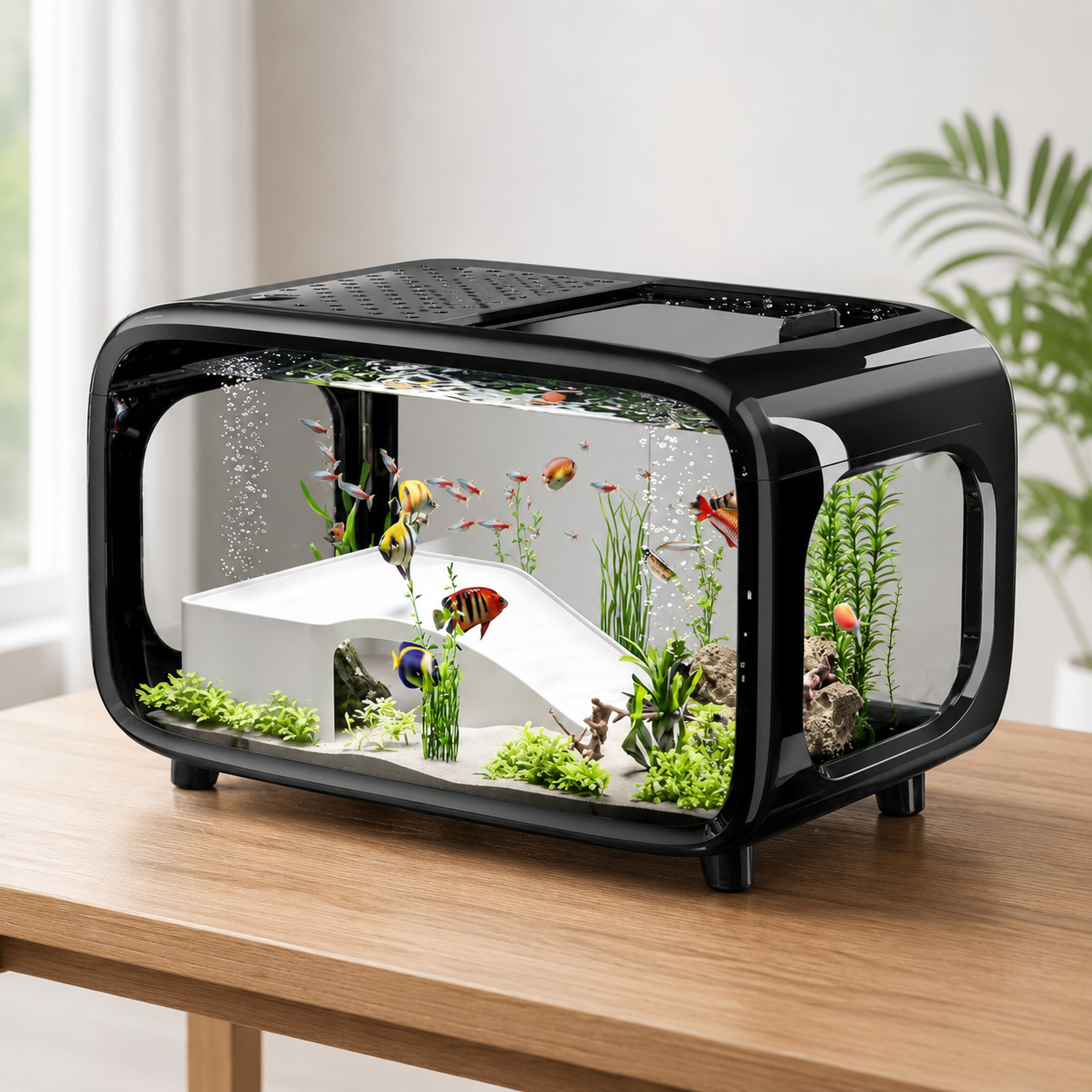 Bluepet TP-40TV Retro TV Style Aquarium