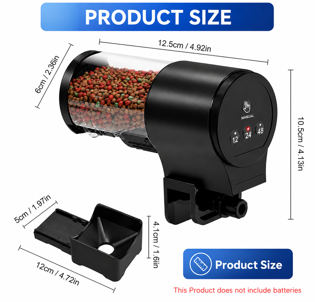 SunSun Food Timer – Automatic Fish Feeder for Aquariums