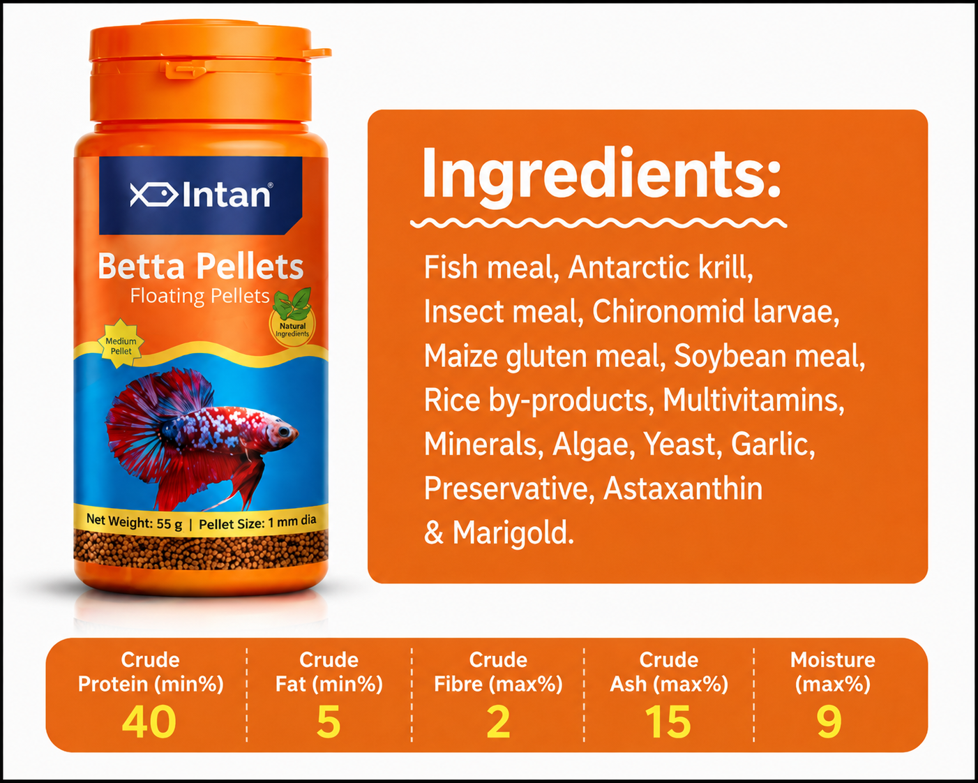 IIntan Betta Pellets