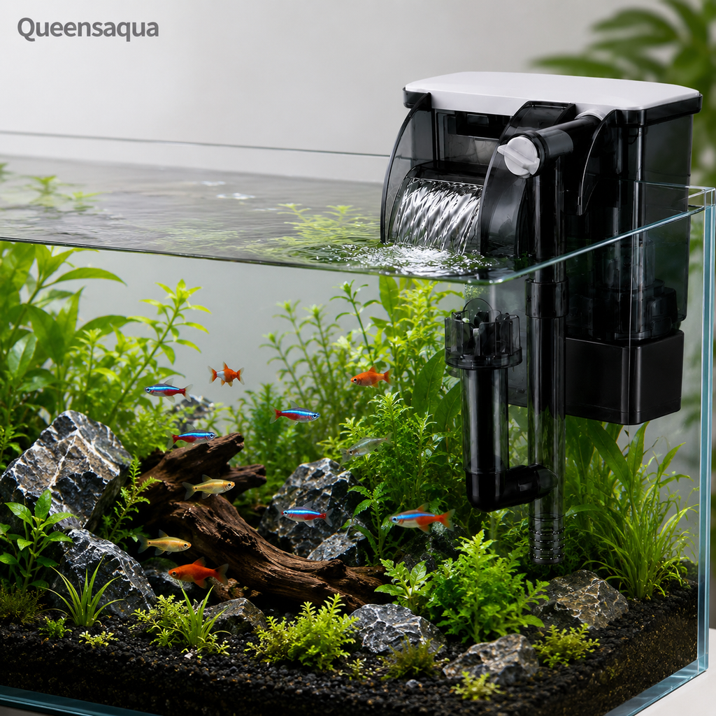 Blue Pet BLH-403 Aquarium Hang-On Filter 8W – 500L/H