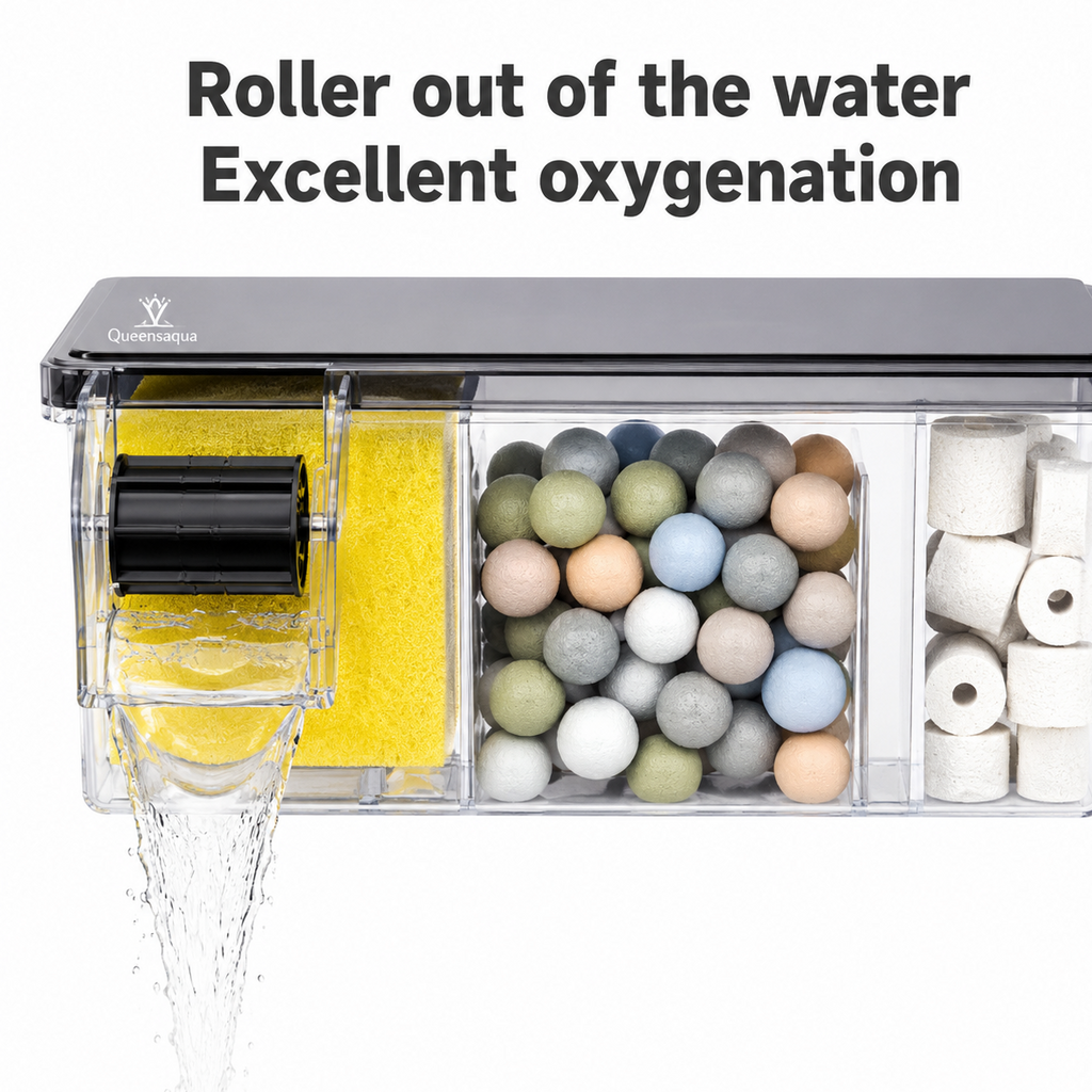 Blue Pet BL-773W Multi-Section Bio Top Filter 10W 700L/H