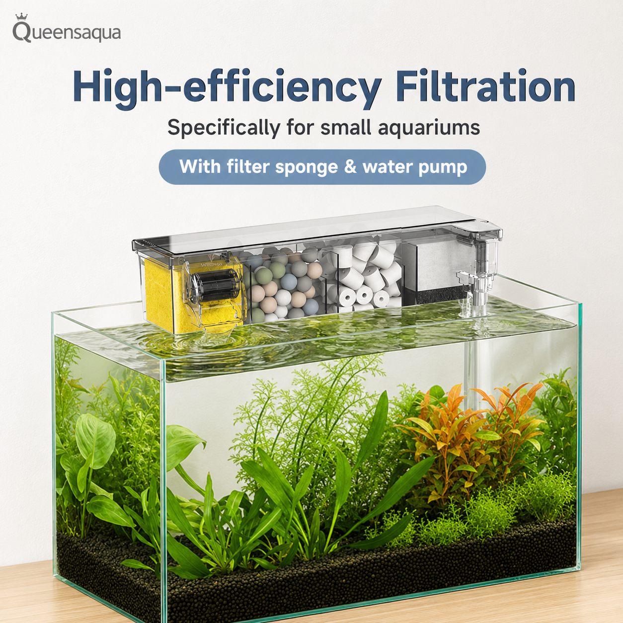 Blue Pet BL-773W Multi-Section Bio Top Filter 10W 700L/H