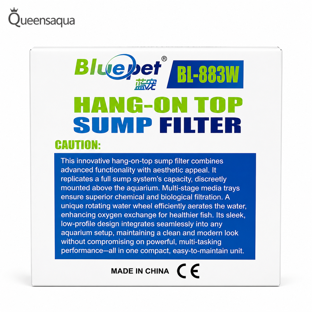 Blue Pet BL-883W Hang-On Top Sump Filter 12W 800L/H