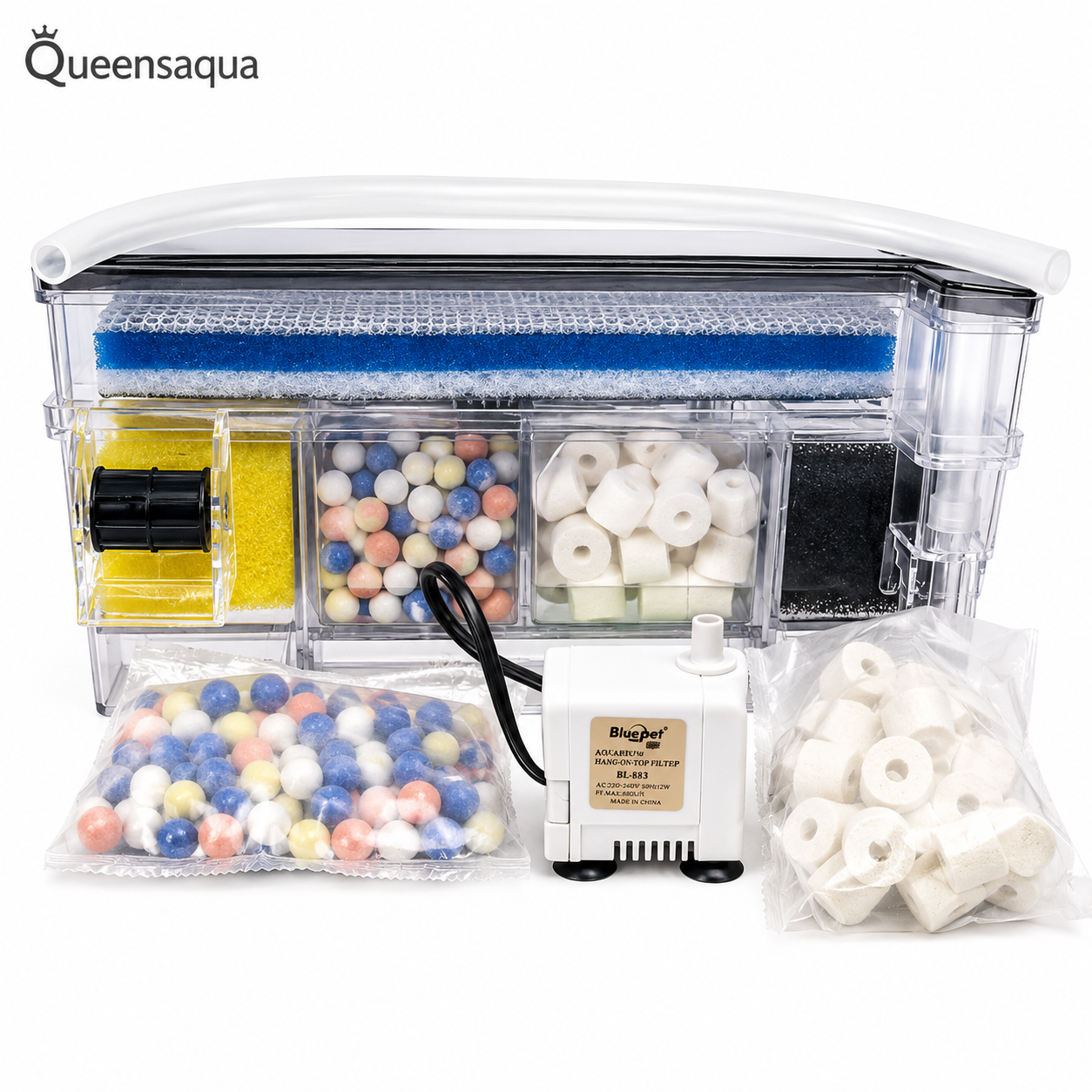 Blue Pet BL-883W Hang-On Top Sump Filter 12W 800L/H