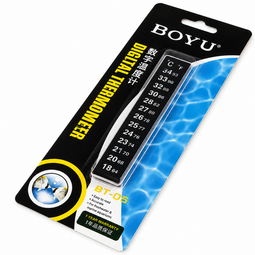 Boyu BT-05 Digital Aquarium Thermometer - Wireless Sticker