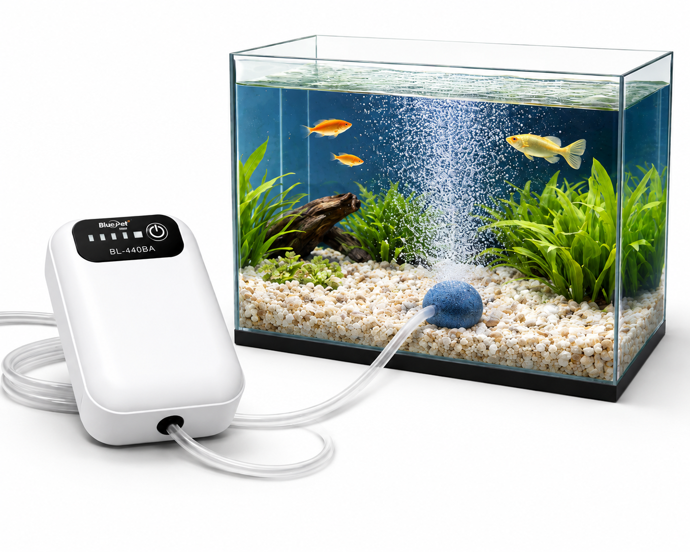 Bluepet BL-440BA AC/DC Aquarium Air Pump