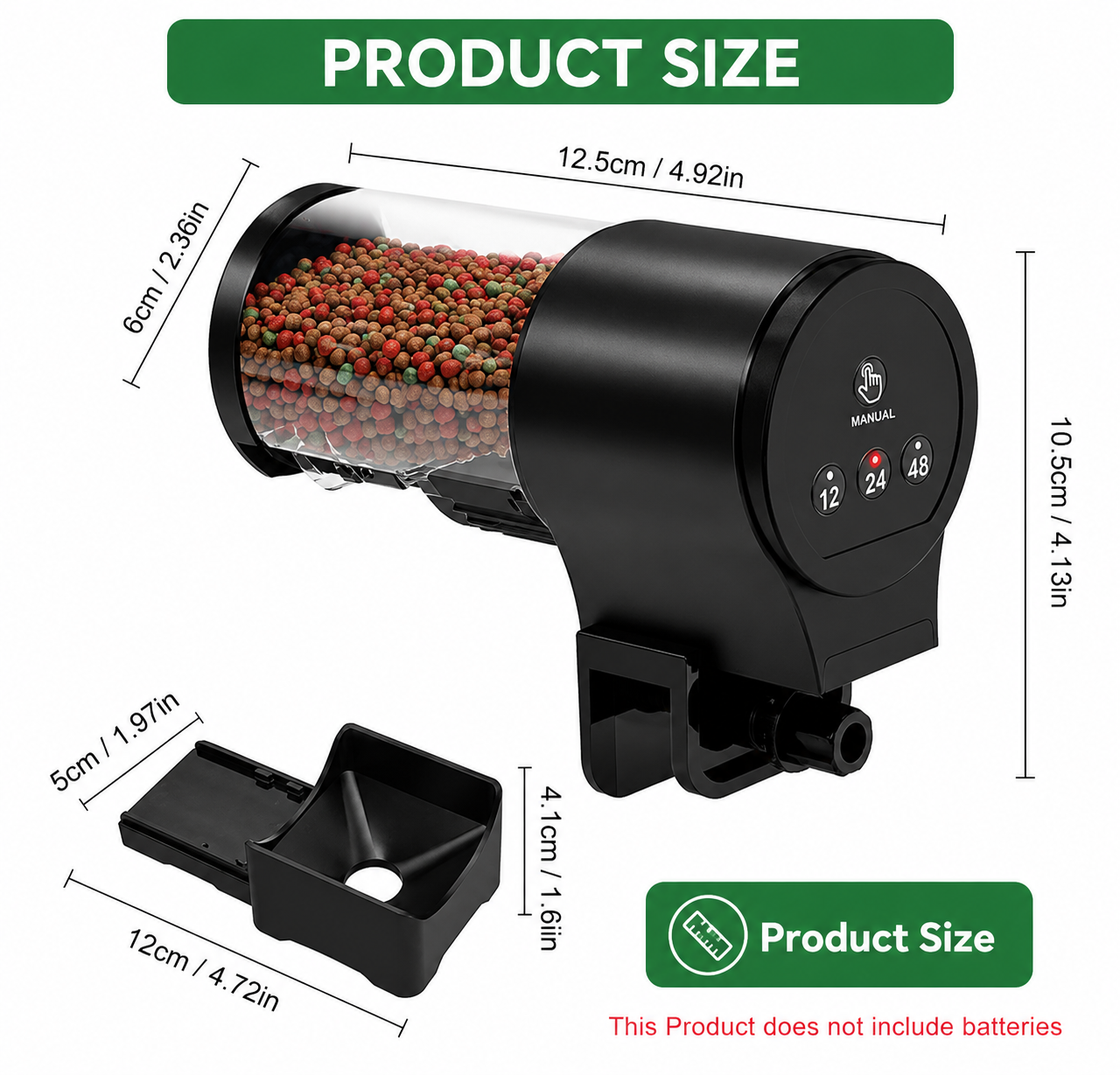 SunSun Food Timer – Automatic Fish Feeder for Aquariums