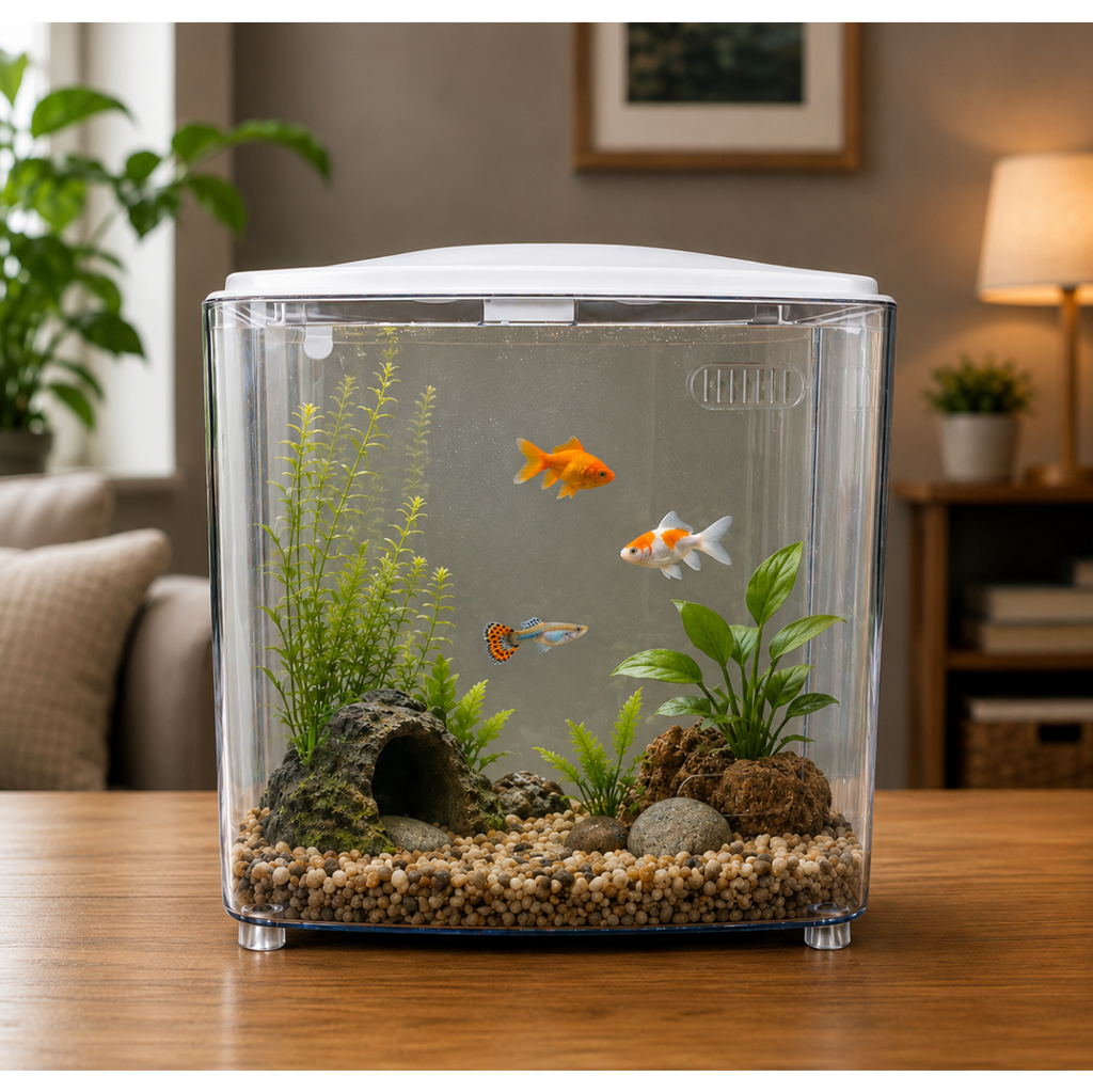 SunSun ATS-220 Desktop Betta Tank Kit - 5L Nano Aquarium