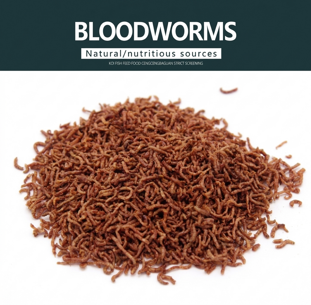 Hallofeed Freeze-Dried Blood Worms