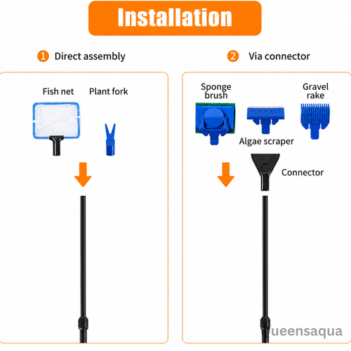 5-in-1 Aquarium Cleaning & Maintenance Kit