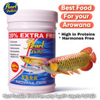 Pearl Pellets Arowana Sticks 100g | Premium Arowana Fish Food