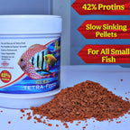 Pearl Pellets Discus & Tetra Colour Food 100g | Premium Color Enhancing Fish Food