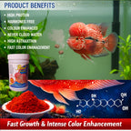 Pearl Pellets Flowerhorn Food 100g | Premium Flowerhorn Fish Food
