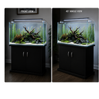 2 Feet Curved Aquarium (65L) with Cabinet